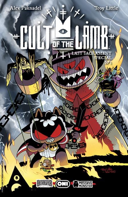 Oni Press Comic Books CULT OF THE LAMB LAST SACRAMENT SPECIAL #1 (ONE-SHOT) CVR A TROY LITTLE 64985600930200111 0126ON0910