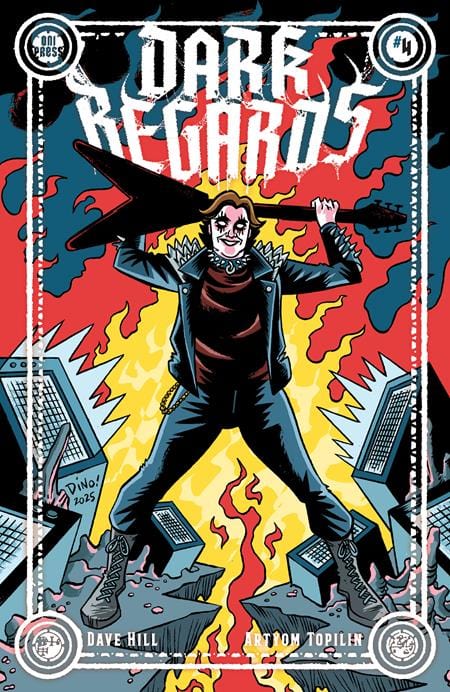 Oni Press Comic Books DARK REGARDS #4 (OF 4) CVR B DEAN HASPIEL VAR 64985600839800421 0625ON584