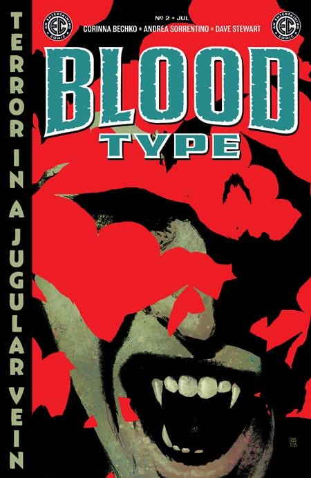 Oni Press Comic Books EC BLOOD TYPE #2 (OF 4) CVR B ANDREA SORRENTINO VAR 64985600842800221 0525ON650