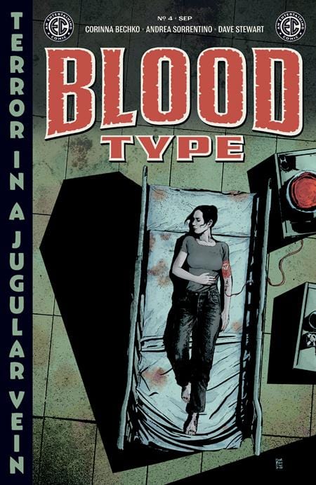 Oni Press Comic Books EC BLOOD TYPE #4 (OF 4) CVR B ANDREA SORRENTINO VAR 64985600842800421 0725ON668