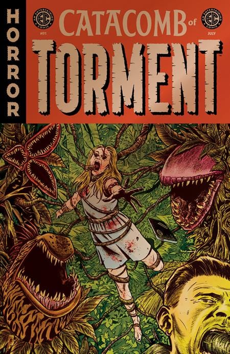 Oni Press Comic Books EC CATACOMB OF TORMENT #1 CVR C JORGE FORNES GOLD FOIL VAR 64985600846600131 0525ON656