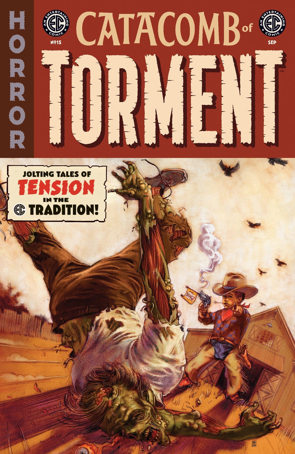 Oni Press Comic Books EC CATACOMB OF TORMENT #15 CVR A OLIVER DOMINGUEZ (Release Date: 09/16/2026) 64985600846601511 PRH-64985600846601511