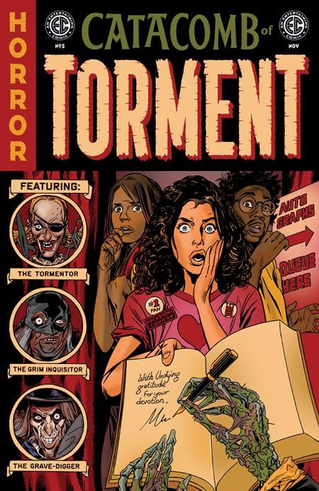 Oni Press Comic Books EC CATACOMB OF TORMENT #5 CVR A MARK BUCKINGHAM 64985600846600511 0925ON0882