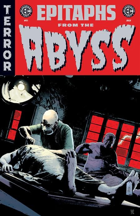 Oni Press Comic Books EC EPITAPHS FROM THE ABYSS #1 (OF 4) CVR D ANDREA SORRENTINO SILVER FOIL VAR 64985600798800141 0524ON523