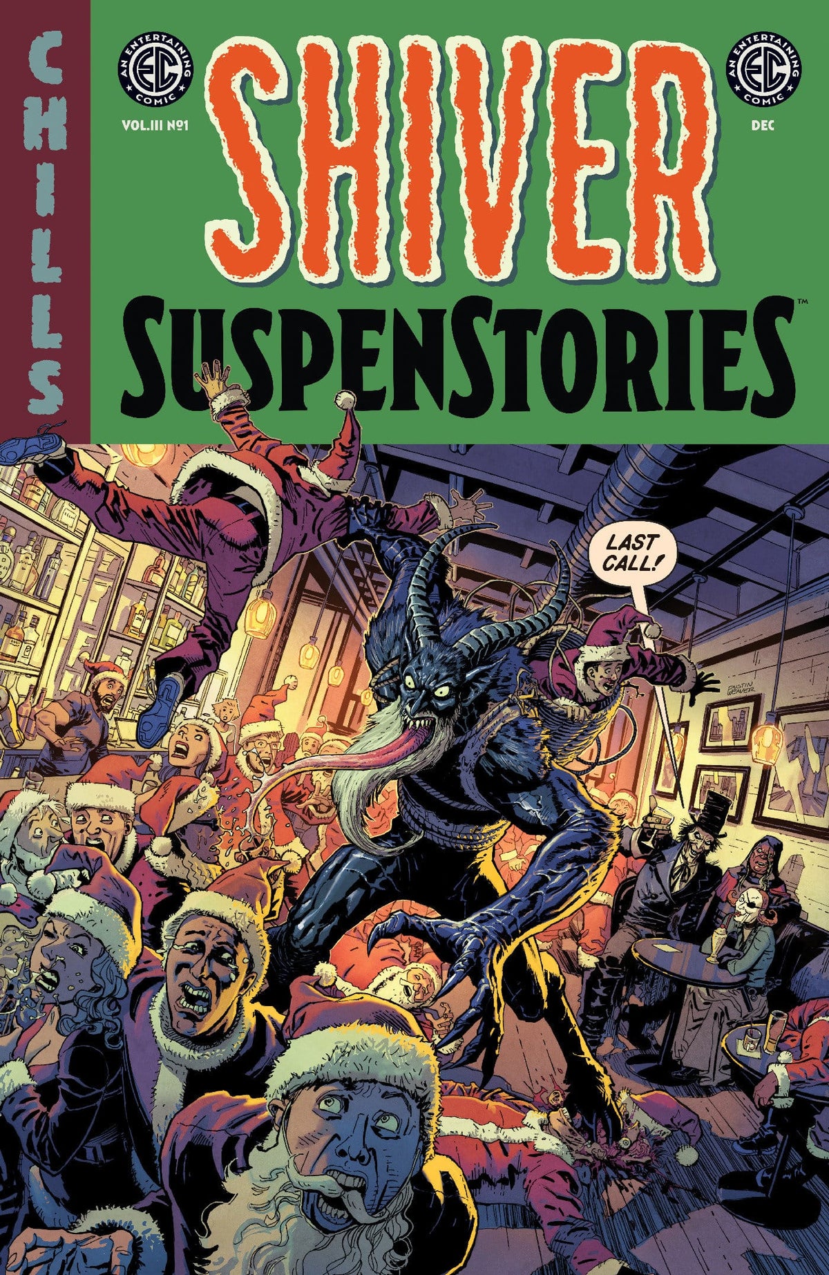 Oni Press Comic Books EC Shiver SuspenStories 3 #1 Cover A Dustin Weaver (Release Date: 12/09/2026) 64985600919700111 PRH-64985600919700111