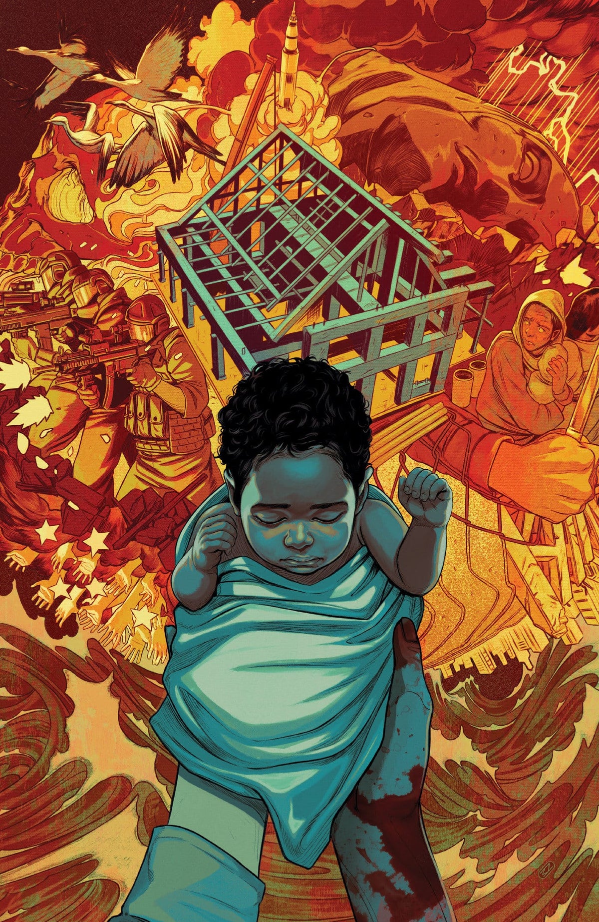 Oni Press Comic Books Forever Home #4 Cover C Nimit Malavia Var (Release Date: 12/16/2026) 64985600914200431 PRH-64985600914200431
