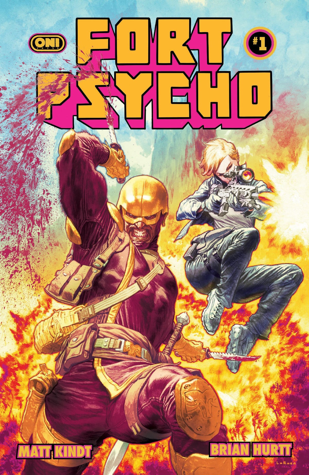 Oni Press Comic Books FORT PSYCHO #1 CVR B LEWIS LAROSA VAR (Release Date: 08/05/2026) 64985600905001021 PRH-64985600905001021