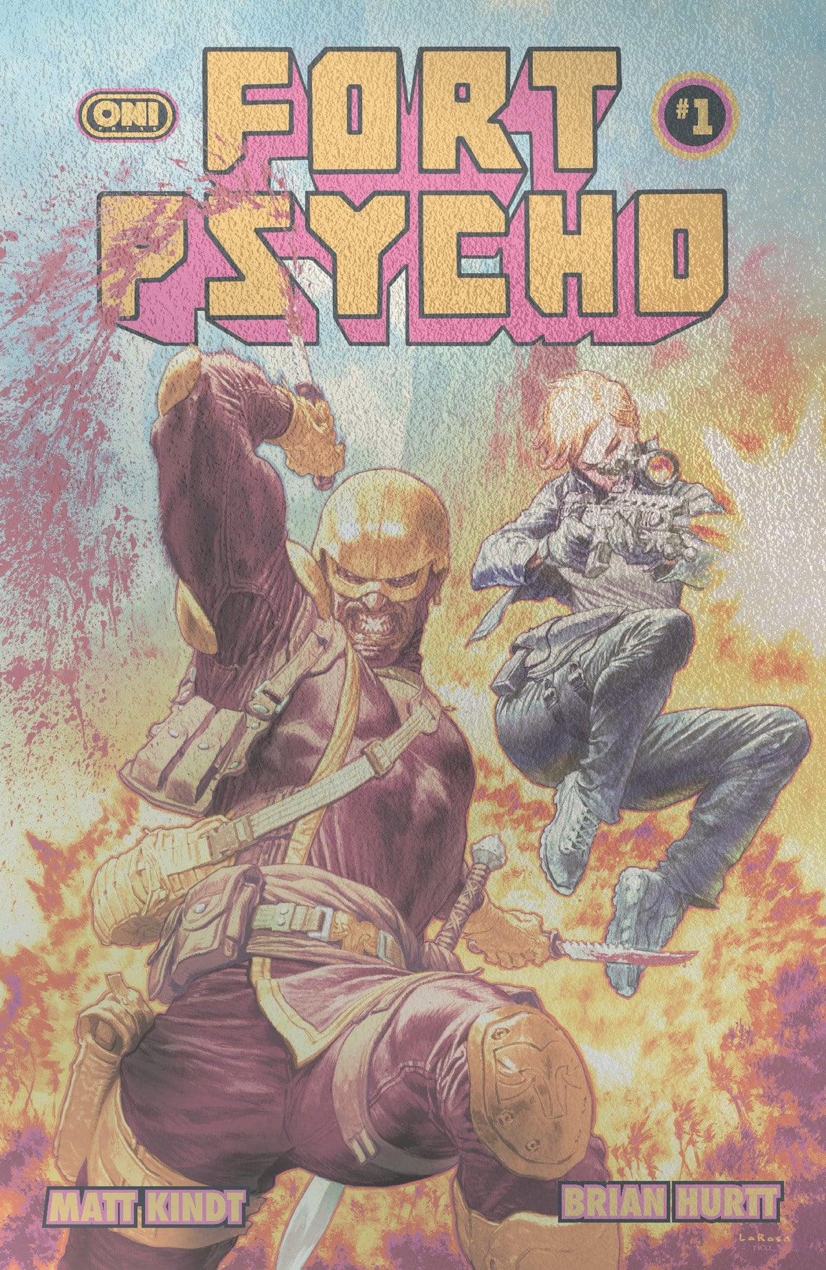 Oni Press Comic Books FORT PSYCHO #1 CVR F LEWIS LAROSA FOIL VAR (Release Date: 08/05/2026) 64985600905001061 PRH-64985600905001061