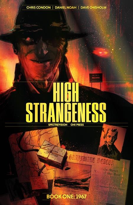 Oni Press Comic Books HIGH STRANGENESS 1967 #1 (OF 5) CVR D JOCK FOIL VAR 64985600850300141 0825ON1000