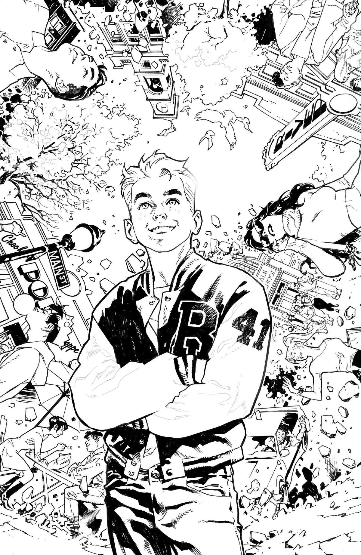 Oni Press Comic Books > Incentives ARCHIE #1 CVR L INC 1:250 STUART IMMONEN B&W VAR (Release Date: 09/02/2026) 64985600908101121 PRH-64985600908101121
