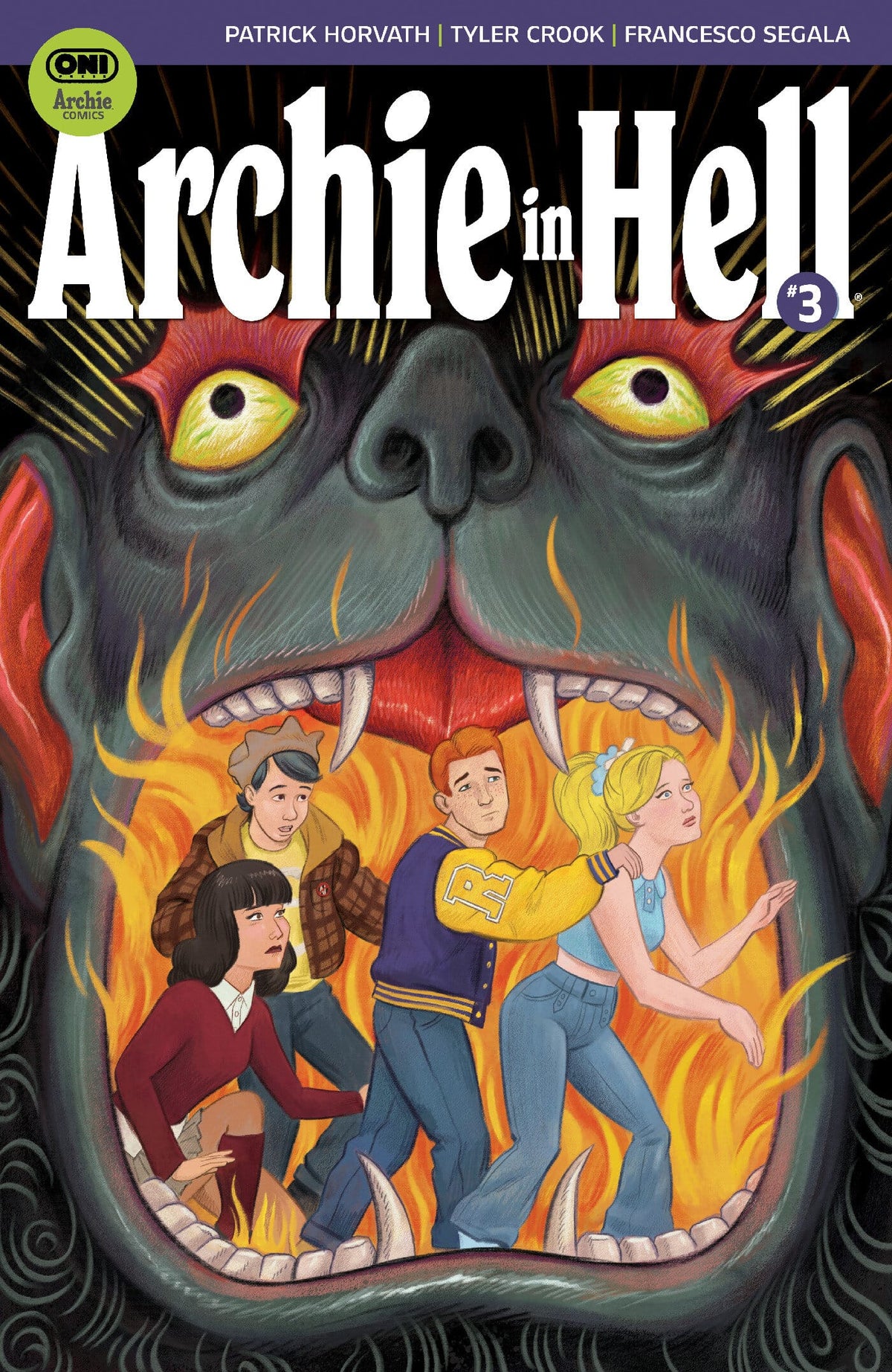 Oni Press Comic Books > Incentives Archie in Hell #3 Cover D Malachi Ward 1:10 Var (Release Date: 01/13/2027) 64985600910403041 PRH-64985600910403041