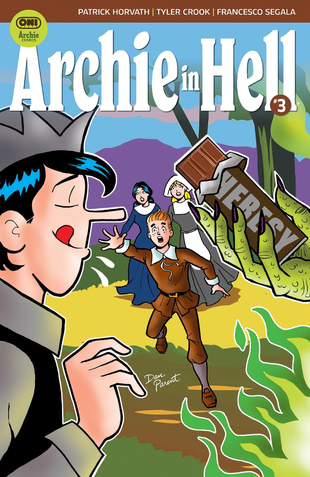 Oni Press Comic Books > Incentives Archie in Hell #3 Cover E Dan Parent 1:20 Var (Release Date: 01/13/2027) 64985600910403051 PRH-64985600910403051