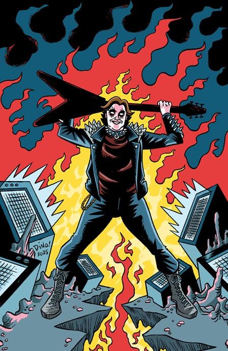 Oni Press Comic Books > Incentives DARK REGARDS #4 (OF 4) CVR C INC 1:10 DEAN HASPIEL FULL ART VAR 64985600839800431 0625ON585