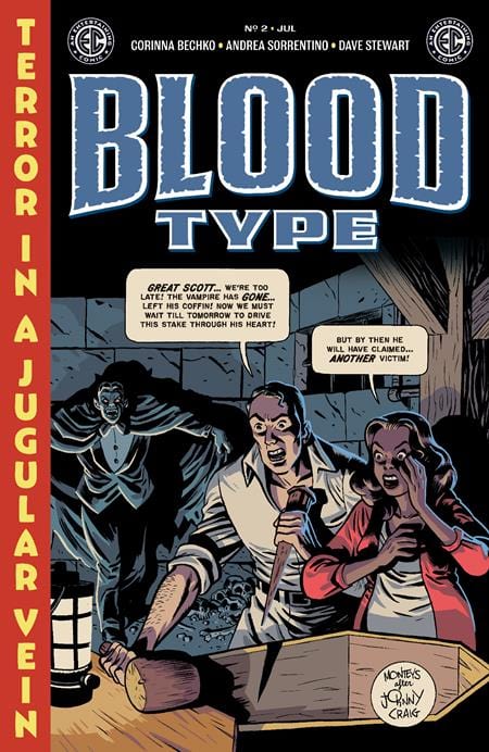 Oni Press Comic Books > Incentives EC BLOOD TYPE #2 (OF 4) CVR C INC 1:10 ALBERT MONTEYS EC HOMAGE VAR 64985600842800231 0525ON651