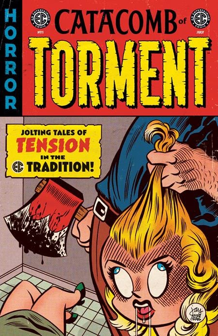 Oni Press Comic Books > Incentives EC CATACOMB OF TORMENT #1 CVR E INC 1:10 JAY STEPHENS EC HOMAGE VAR 64985600846600151 0525ON658