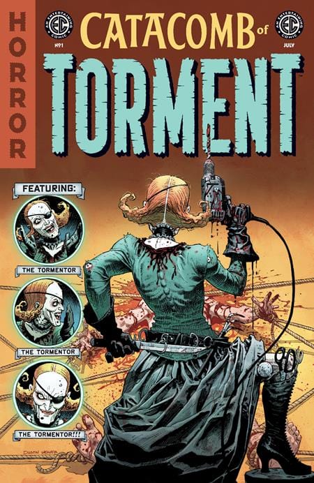 Oni Press Comic Books > Incentives EC CATACOMB OF TORMENT #1 CVR H INC 1:100 DUSTIN WEAVER HORROR HOST VAR 64985600846600181 0525ON661