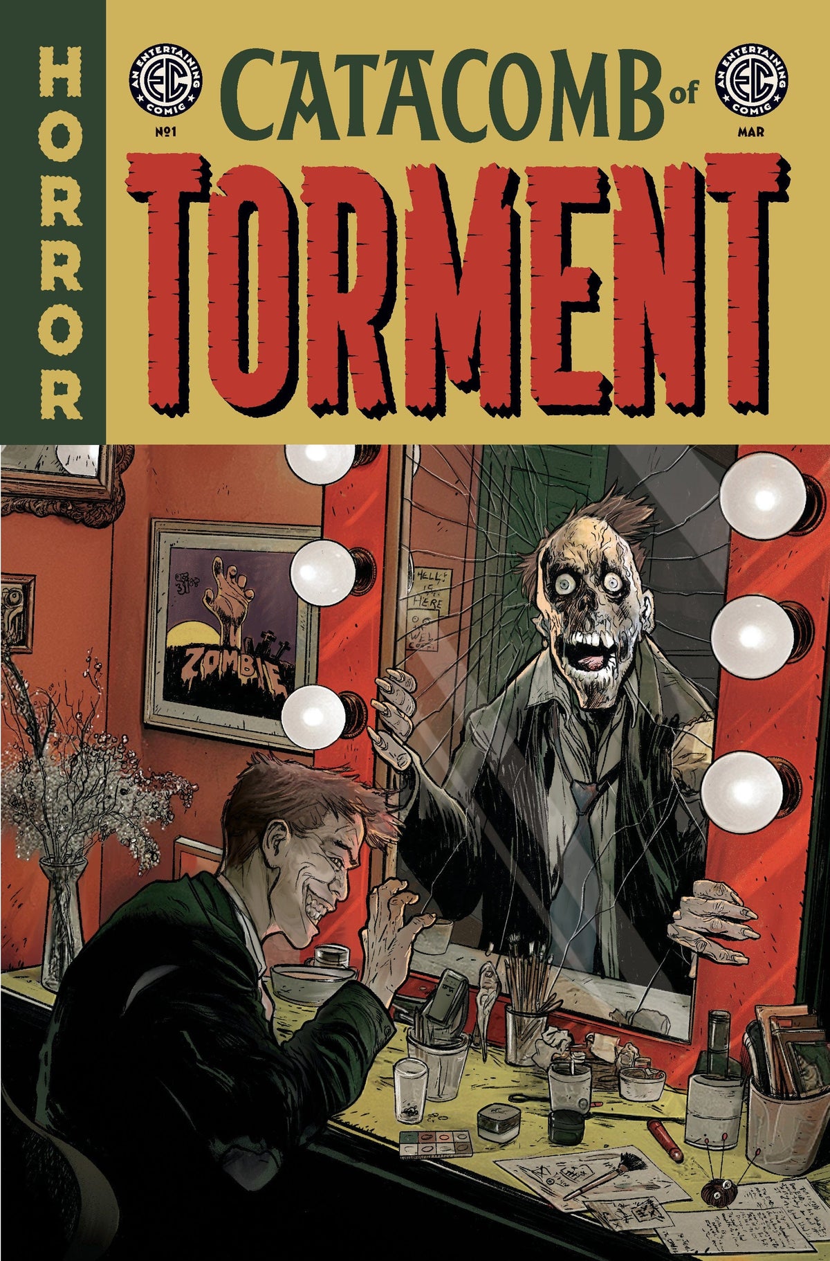 Oni Press Comic Books > Incentives EC CATACOMB OF TORMENT #1 THIRD EYE EXCLUSIVE VARIANT 64985600846600161 TE-0525ON654-EXC