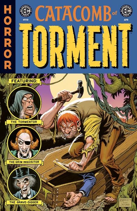 Oni Press Comic Books > Incentives EC CATACOMB OF TORMENT #10 CVR C INC 1:10 SHAWN MCMANUS EC HOMAGE VAR 64985600846601031 0226ON0974