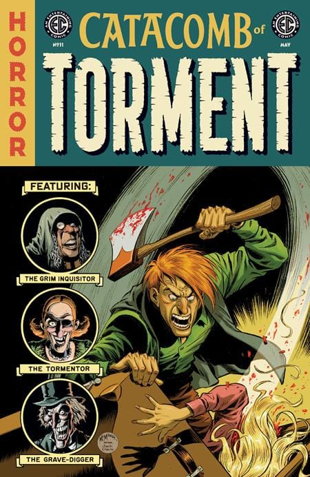 Oni Press Comic Books > Incentives EC CATACOMB OF TORMENT #11 CVR C INC 1:10 SHAWN MCMANUS EC HOMAGE VAR 64985600846601131 0326ON0926