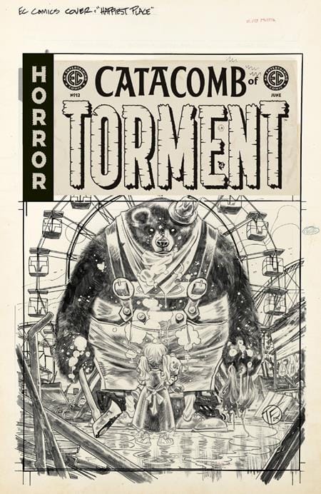 Oni Press Comic Books > Incentives EC CATACOMB OF TORMENT #12 CVR D INC 1:20 TOM FOWLER B&W ARTIST EDITION VAR 64985600846601241 0426ON0959