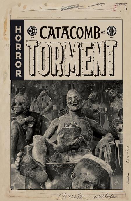 Oni Press Comic Books > Incentives EC CATACOMB OF TORMENT #3 CVR D INC 1:20 BJORN BARENDS B&W ARTIST EDITION VAR 64985600846600341 0725ON675
