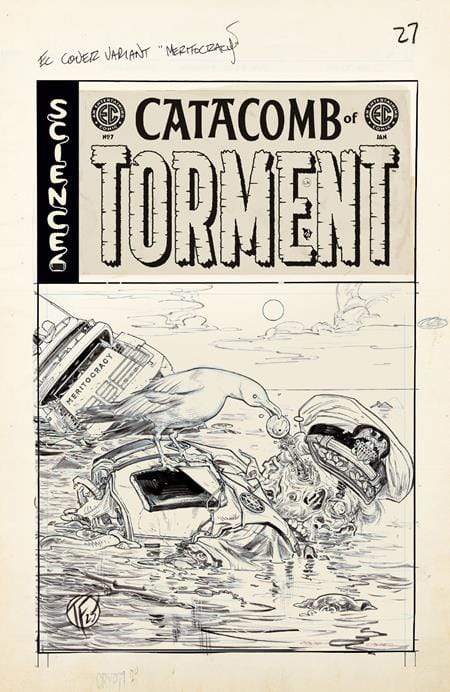 Oni Press Comic Books > Incentives EC CATACOMB OF TORMENT #7 CVR D INC 1:20 TOM FOWLER B&W ARTIST EDITION VAR 64985600846600741 1125ON0834