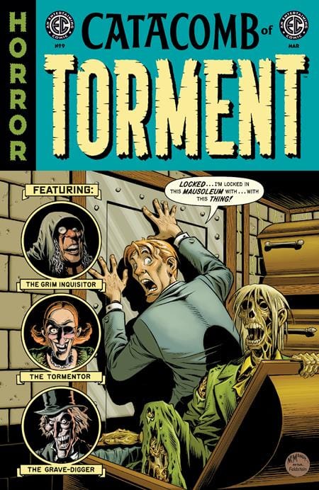 Oni Press Comic Books > Incentives EC CATACOMB OF TORMENT #9 CVR C INC 1:10 SHAWN MCMANUS EC HOMAGE VAR 64985600846600931 0126ON0921