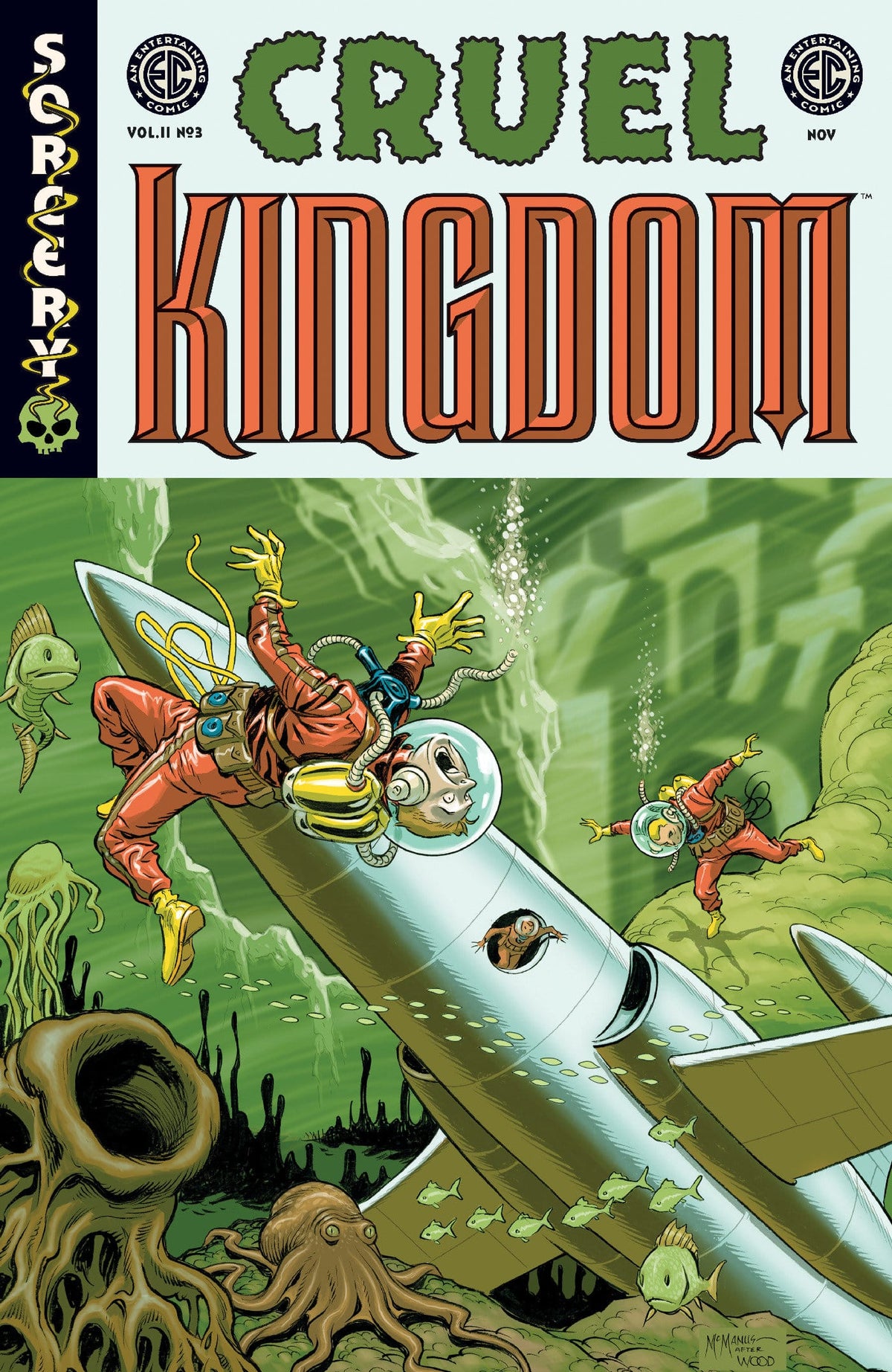 Oni Press Comic Books > Incentives EC Cruel Kingdom 2 #3 Cover C Shawn McManus EC Homage 1:10 Var (Release Date: 11/25/2026) 64985600911100331 PRH-64985600911100331