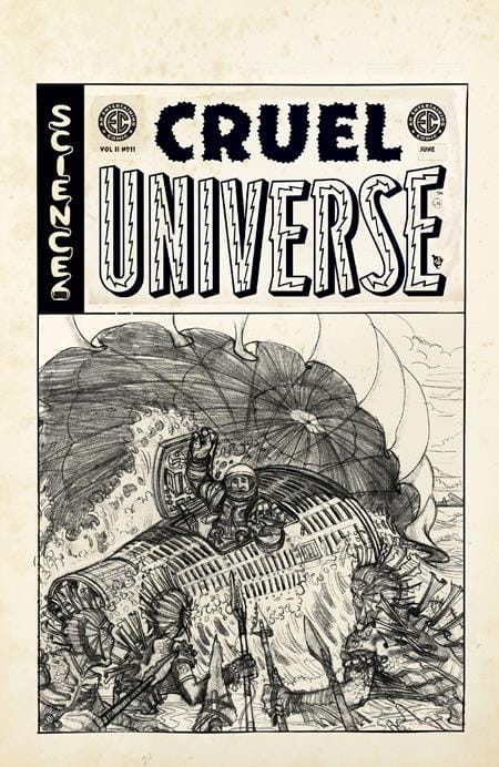 Oni Press Comic Books > Incentives EC CRUEL UNIVERSE 2 #11 (OF 12) CVR D INC 1:20 OLIVER DOMINGUEZ B&W ARTIST EDITION VAR 64985600847301141 0426ON0964