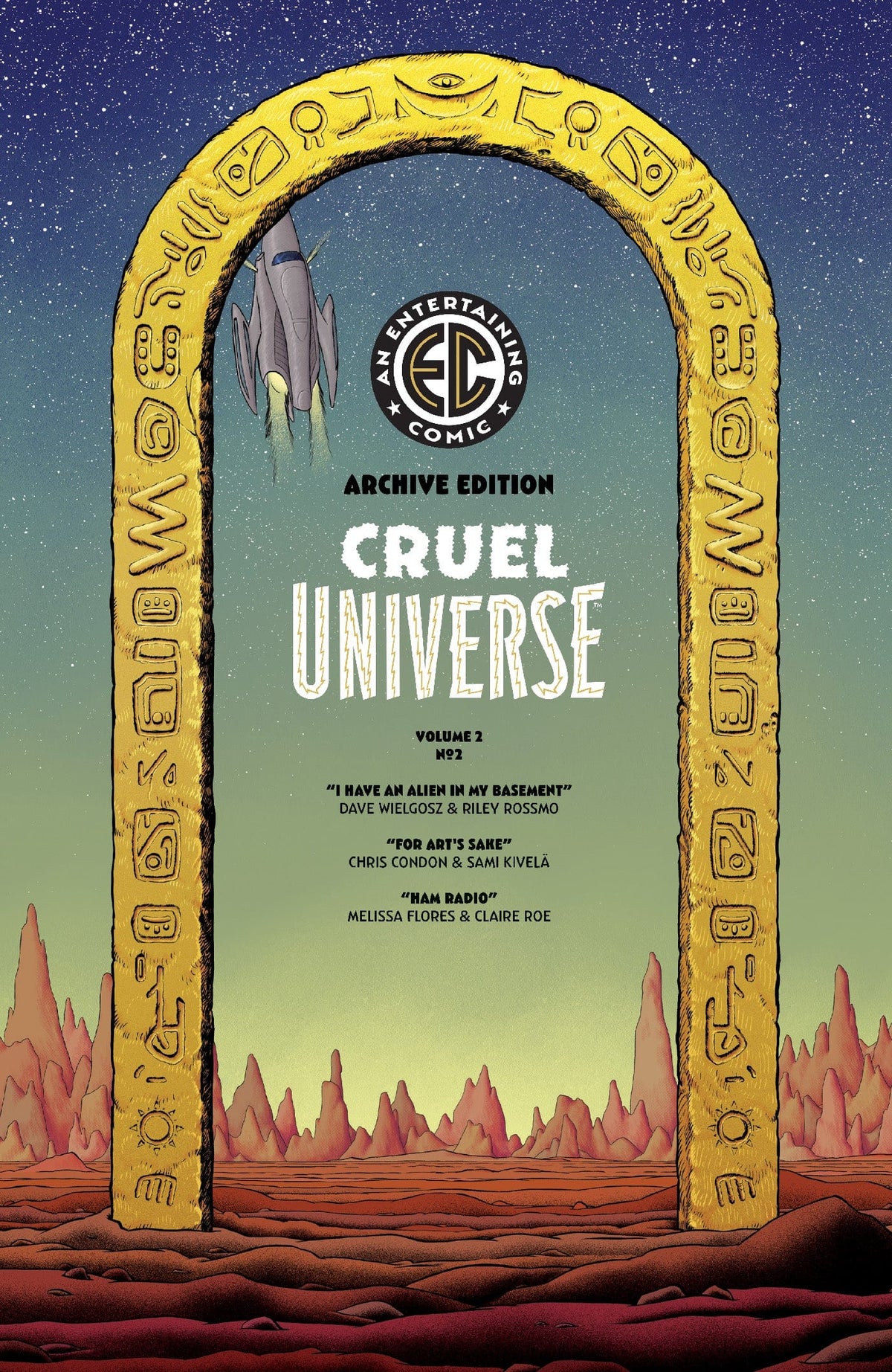 Oni Press Comic Books > Incentives EC CRUEL UNIVERSE 2 #2 (OF 12) CVR E INC 1:50 MALACHI WARD EC ARCHIVE VAR 64985600847300251 0725ON682