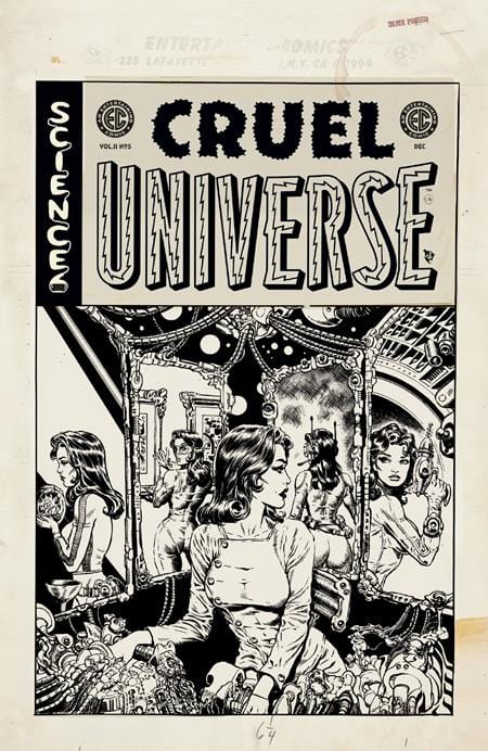Oni Press Comic Books > Incentives EC CRUEL UNIVERSE 2 #5 CVR D INC 1:20 LIAM SHARP B&W ARTIST EDITION VAR 64985600847300541 1025ON0868