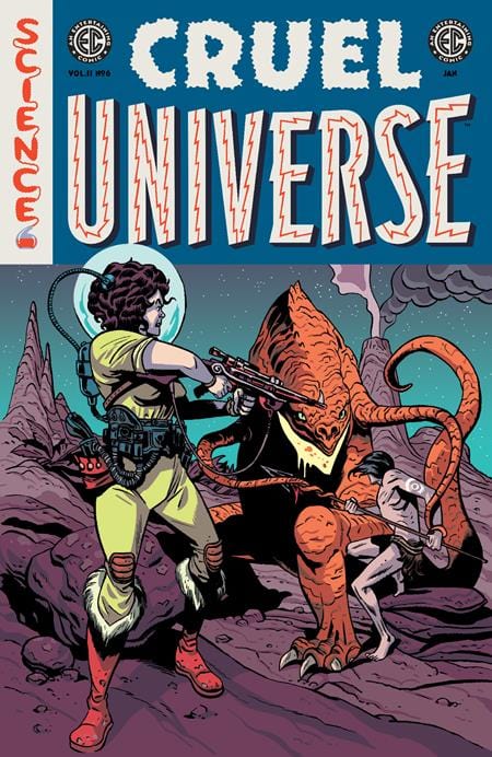 Oni Press Comic Books > Incentives EC CRUEL UNIVERSE 2 #6 (OF 12) CVR C INC 1:10 ALBERT MONTEYS EC HOMAGE VAR 64985600847300631 1125ON0838