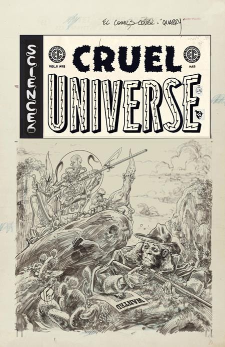 Oni Press Comic Books > Incentives EC CRUEL UNIVERSE 2 #8 (OF 12) CVR D INC 1:20 TOM FOWLER B&W ARTIST EDITION VAR 64985600847300841 0126ON0927