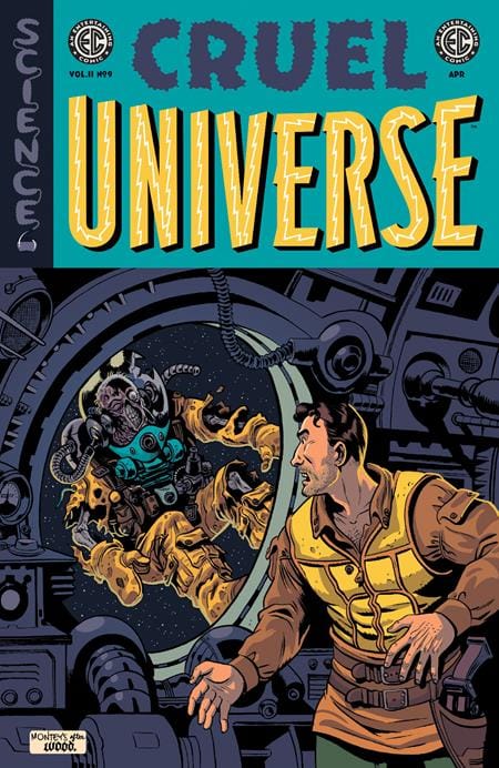 Oni Press Comic Books > Incentives EC CRUEL UNIVERSE 2 #9 (OF 12) CVR C INC 1:10 ALBERT MONTEYS EC HOMAGE VAR 64985600847300931 0226ON0979
