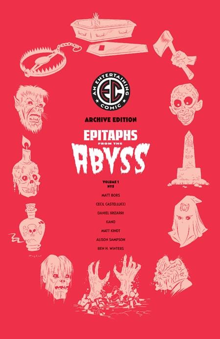 Oni Press Comic Books > Incentives EC EPITAPHS FROM THE ABYSS #5 (OF 12) CVR E INC 1:50 RIAN HUGHES EC ARCHIVE VAR (MR) 64985600798800551 0924ON557