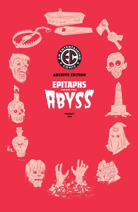 Oni Press Comic Books > Incentives EC EPITAPHS FROM THE ABYSS #8 (OF 12) CVR E INC 1:50 RIAN HUGHES ARCHIVE EDITION VAR 64985600798800851 1224ON498