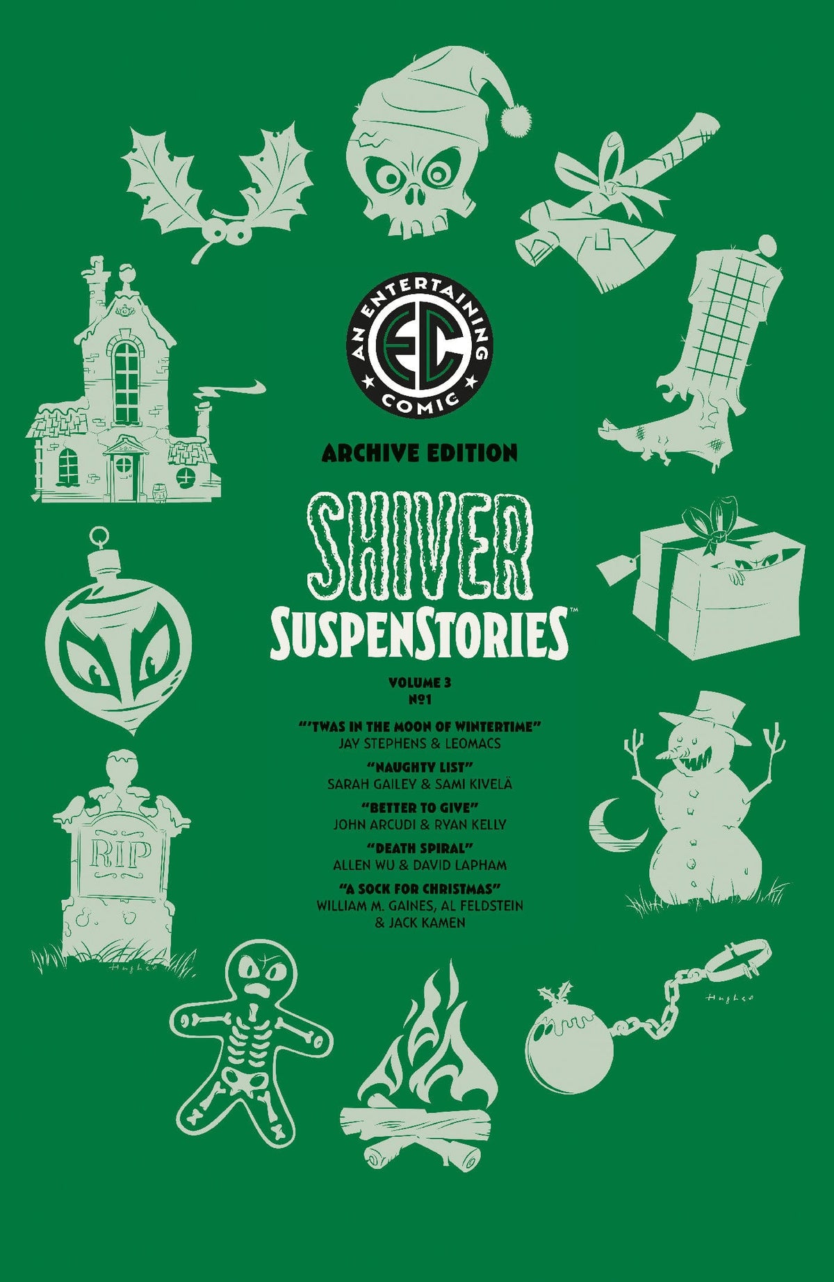 Oni Press Comic Books > Incentives EC Shiver SuspenStories 3 #1 Cover E Rian Hughes Archive Edition 1:50 Var (Release Date: 12/09/2026) 64985600919700151 PRH-64985600919700151
