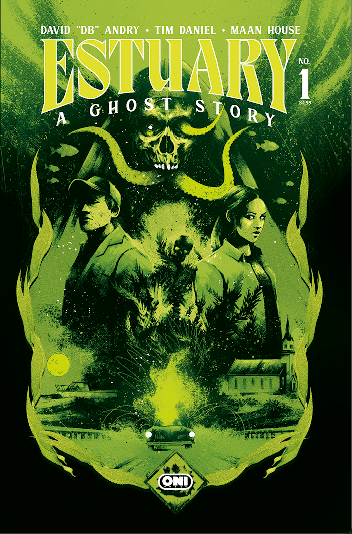 Oni Press Comic Books > Incentives ESTUARY GHOST STORY #1 SLIME GREEN EDITION THIRD EYE VARIANT TE-0226ON0984-EXCLUSIVE