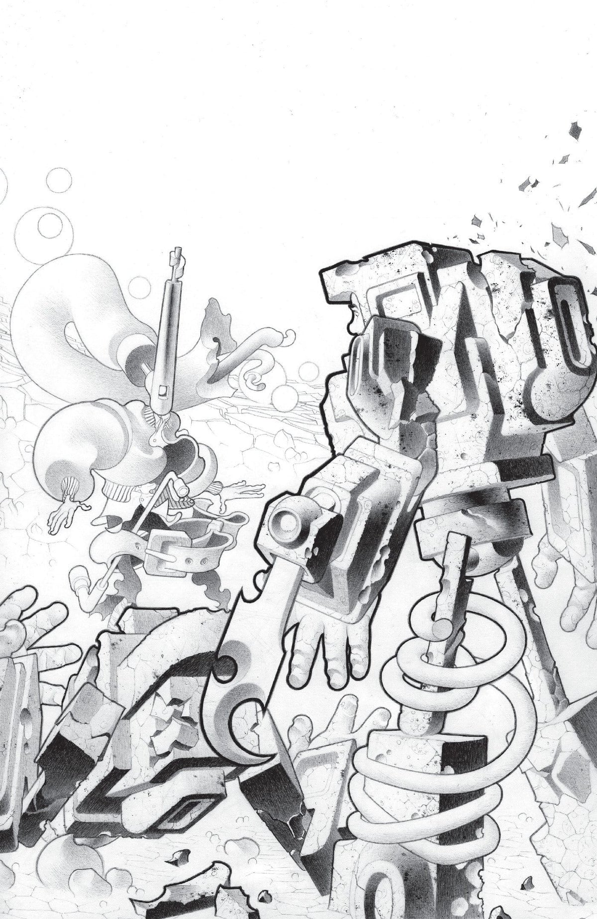 Oni Press Comic Books > Incentives FACELESS AND THE FAMILY MAZE OF THE MECHANICAL ALIENS #3 CVR C INC 1:10 MATT LESNIEWSKI VAR (Release Date: 09/16/2026) 64985600902900331 PRH-64985600902900331
