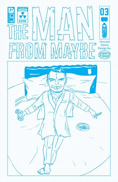 Oni Press Comic Books > Incentives MAN FROM MAYBE #3 (OF 3) CVR C INC 1:10 SHAKY KANE VAR (MR) 64985600774200331 1023ON474