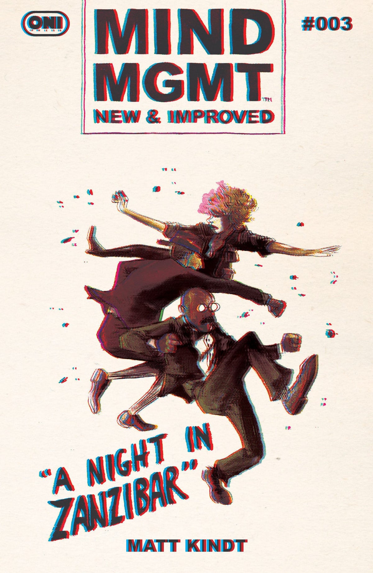 Oni Press Comic Books > Incentives MIND MGMT NEW & IMPROVED #3 CVR E INC 1:20 MATT KINDT 3-D VAR 64985600903600351 PRH-64985600903600351
