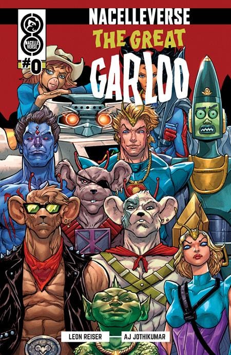 Oni Press Comic Books > Incentives NACELLEVERSE THE GREAT GARLOO #0 (ONE-SHOT) CVR D INC 1:20 RAMON BACHS VAR 64985600834300141 0225ON579