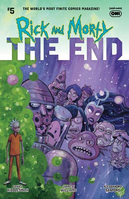 Oni Press Comic Books > Incentives RICK AND MORTY THE END #5 (OF 6) CVR D INC 1:20 TOM FOWLER VAR 64985600882400541 0226ON0999