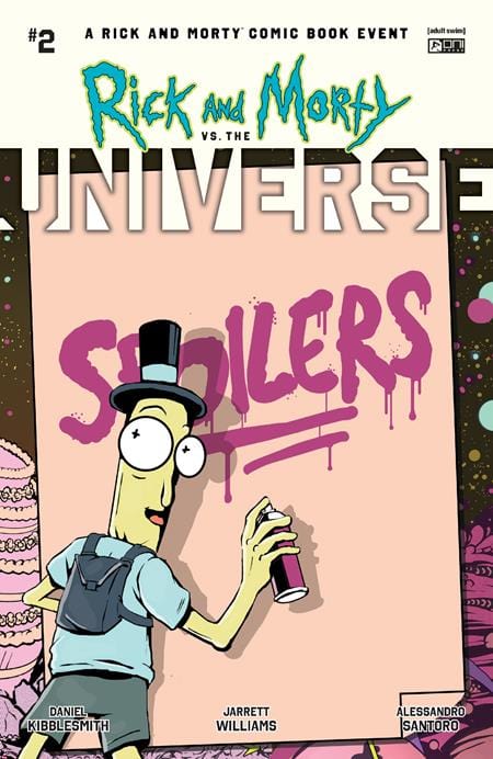 Oni Press Comic Books > Incentives RICK AND MORTY VS THE UNIVERSE #2 (OF 4) CVR C INC 1:10 FLOPS INTERLOCKING VAR 64985600845900251 0625ON612