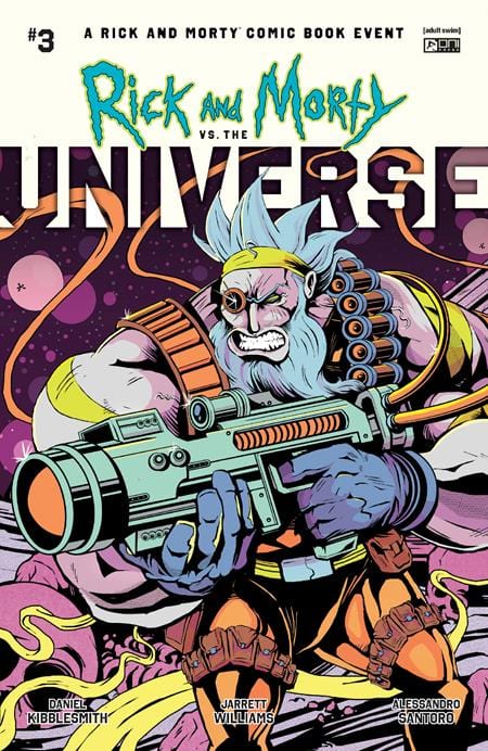 Oni Press Comic Books > Incentives RICK AND MORTY VS THE UNIVERSE #3 (OF 4) CVR C INC 1:10 FLOPS INTERLOCKING VAR 64985600845900331 0725ON688