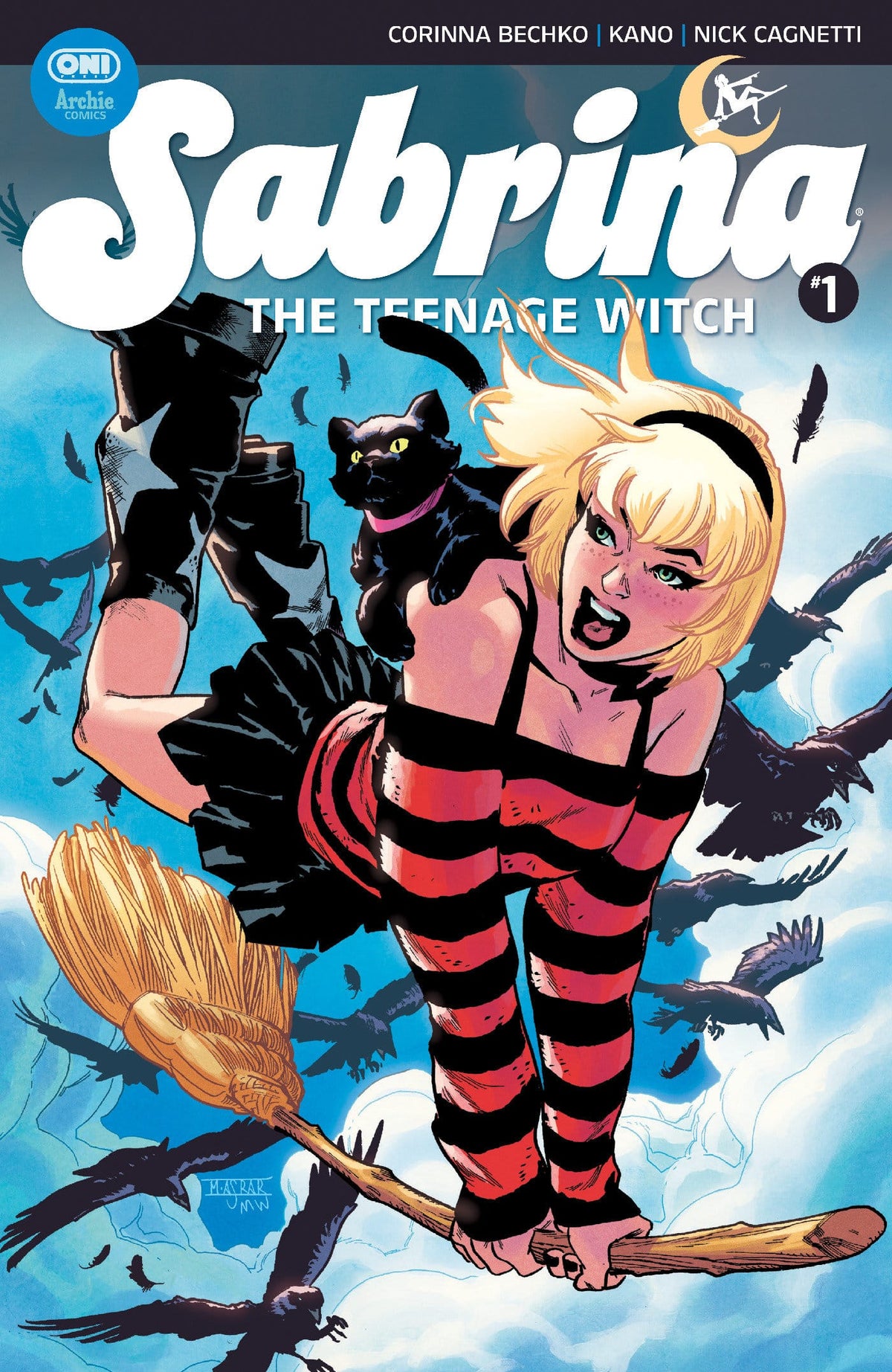 Oni Press Comic Books > Incentives SABRINA THE TEENAGE WITCH #1 CVR K INC 1:100 MAHMUD ASRAR VAR (Release Date: 10/07/2026) 64985600909801111 PRH-64985600909801111