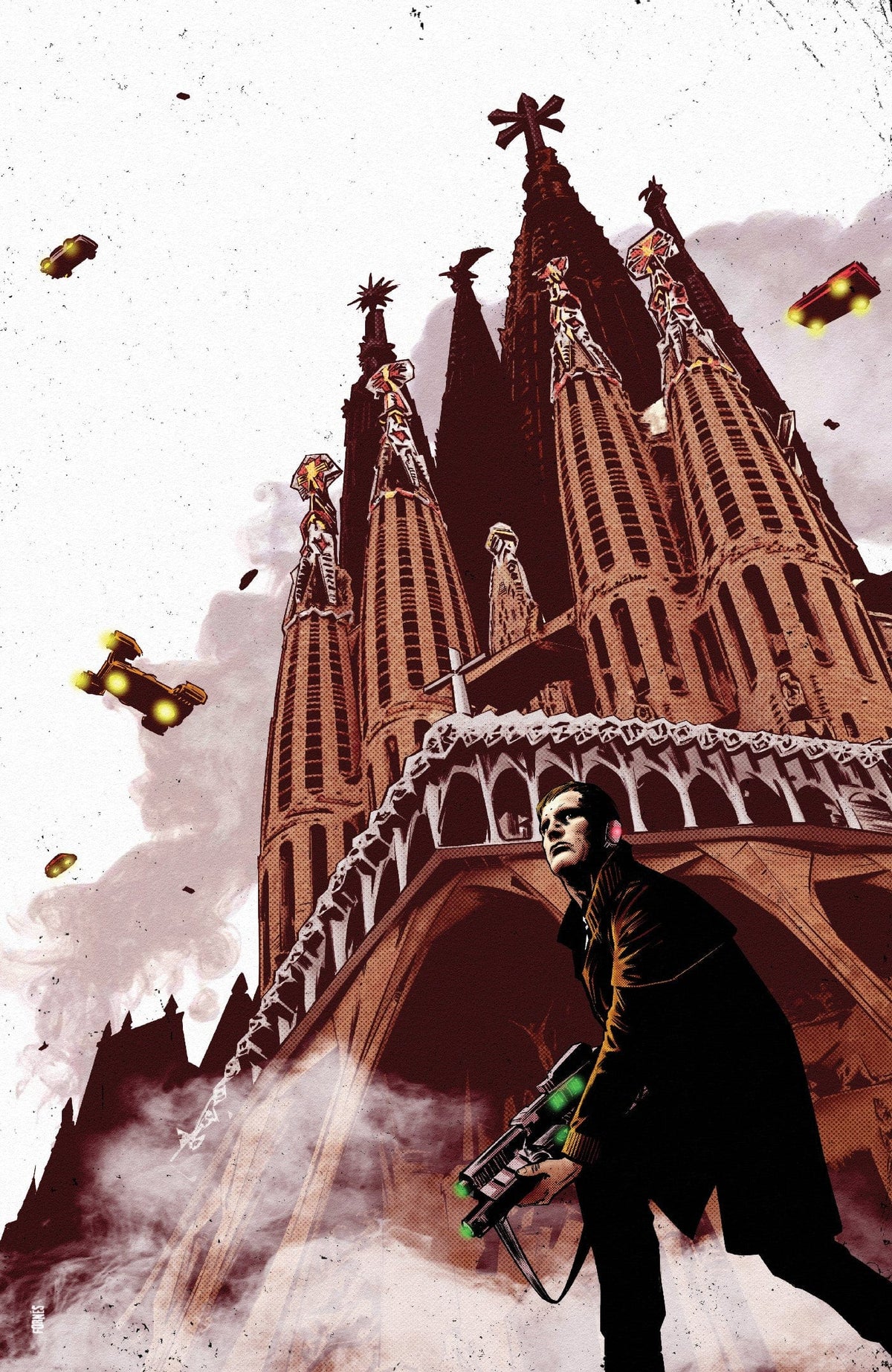 Oni Press Comic Books > Incentives SKIN POLICE 2 #1 (OF 4) CVR E INC 1:10 JORGE FORNES FULL ART VAR (MR) 64985600849700151 0725ON705