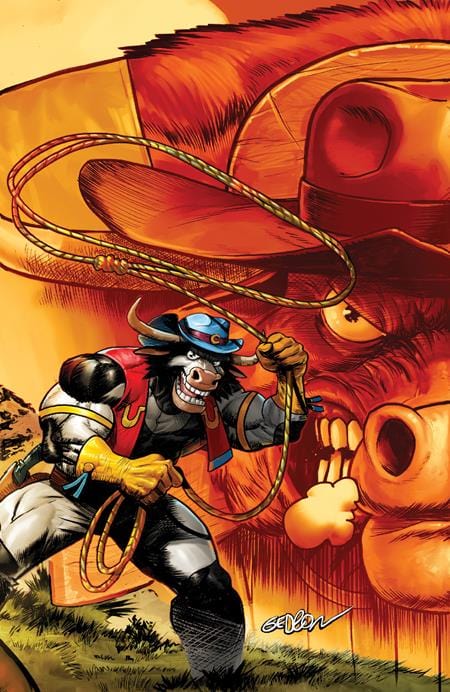 Oni Press Comic Books > Incentives WILD WEST COW-BOYS OF MOO MESA #2 (OF 4) CVR D INC 1:10 JUAN GEDEON INTERLOCKING FULL ART VAR 64985600851000241 0825ON1026