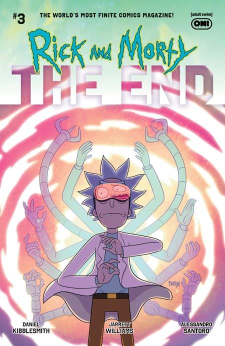 Oni Press Comic Books RICK AND MORTY THE END #3 (OF 6) CVR A DAVE BARDIN 64985600882400311 1225ON0941