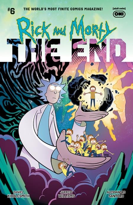 Oni Press Comic Books RICK AND MORTY THE END #6 (OF 6) CVR A DAVE BARDIN 64985600882400611 0326ON0947